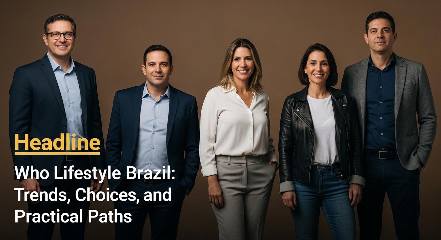 Who Lifestyle Brazil: Trends, Choices, and Practical Paths