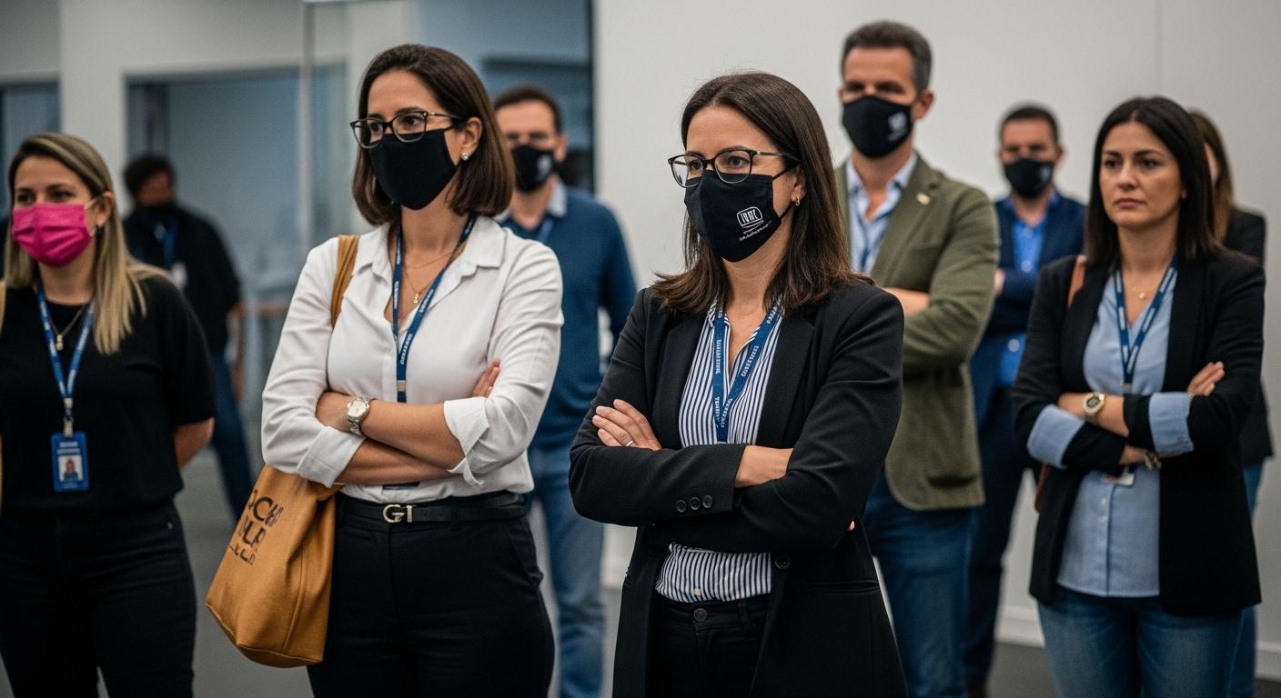 Illustration of a senior living community actively engaging in lifestyle medicine program MAHA Lifestyle.