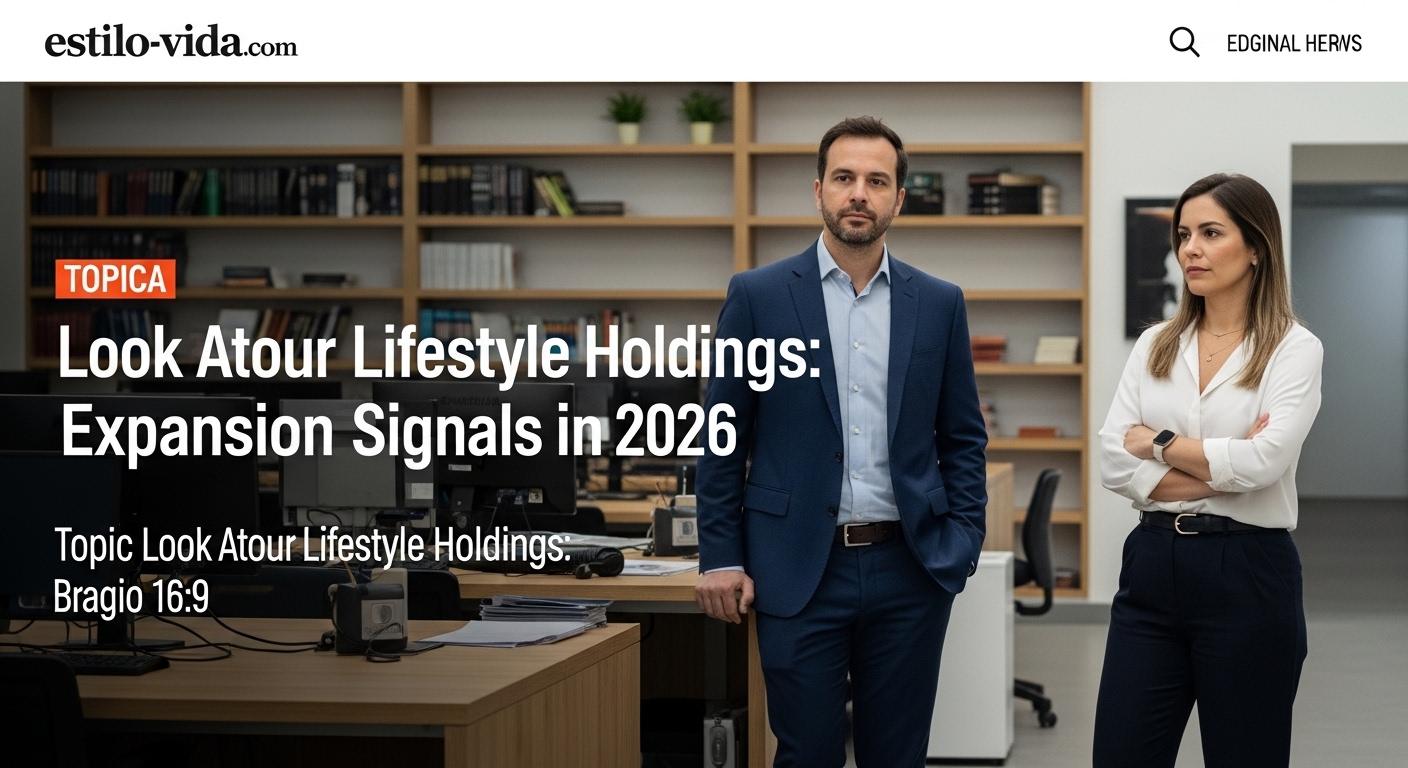 Editorial illustration of Look Atour Lifestyle Holdings expansion in hospitality.