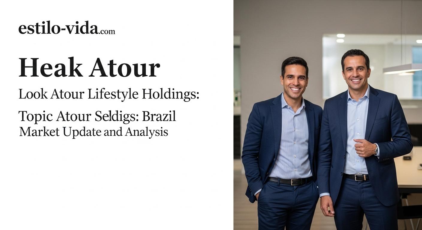 Contemporary hotel lobby representing Look Atour Lifestyle Holdings' global hospitality growth and Brazilian travel cult