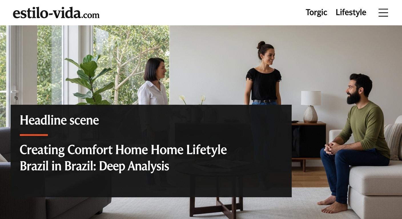 Cozy Brazilian living room with textiles, lighting, and plants.