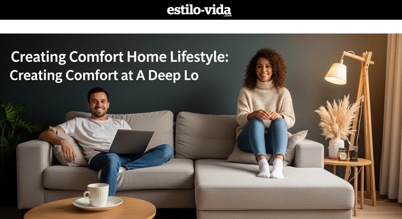 Comfort-focused Brazilian living room interior illustrating Creating Comfort Home Lifestyle