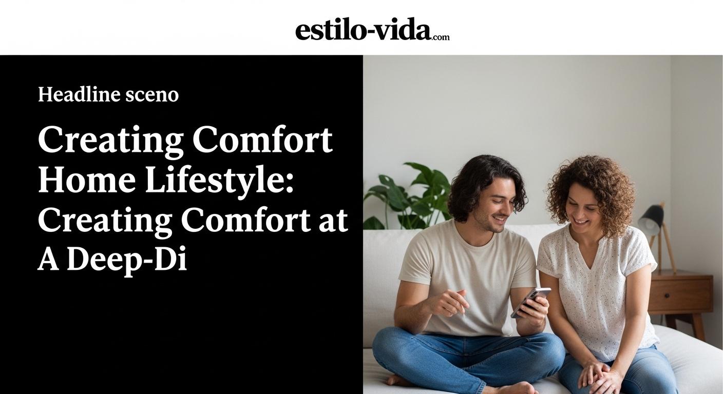 Cozy Brazilian living room showing Creating Comfort Home Lifestyle